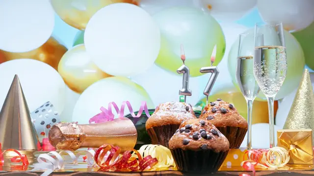 ilustrasi everything 17 birthday party