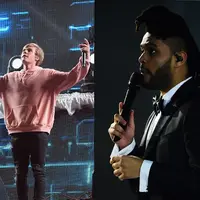 Tak heran jika ada seseorang yang marah ketika karyanya dihina. Termasuk The Weeknd yang baru saja merilis lagu barunya namun dihina oleh Justin Bieber. Menanggapi hinaan itu, The Weeknd yakin Justin tak sepenuhnya menghina. (AFP/Bintang.com)