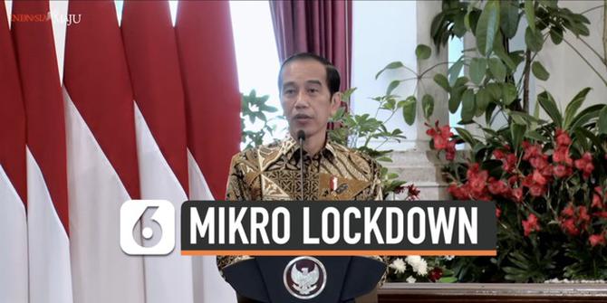 VIDEO: Presiden Jokowi Bicara Soal Mikro Lockdown, Apa Itu?