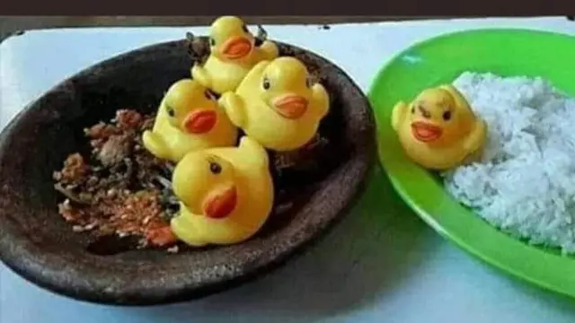6 Potret Kreasi Bekal Suami Ini Bikin Ketawa Geli