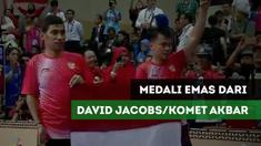 Berita video David Jacobs/Komet Akbar tambah raihan emas Tim Indonesia dari cabang olahraga tenis meja nomor ganda putra TT10.