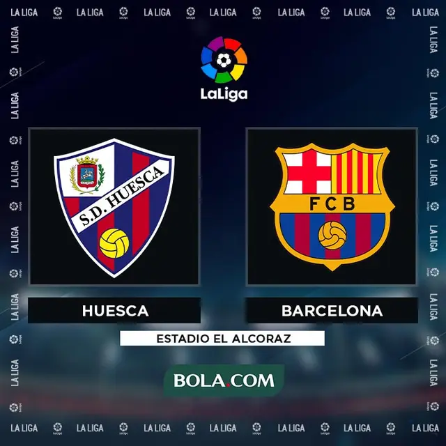 La Liga - Huesca Vs Barcelona