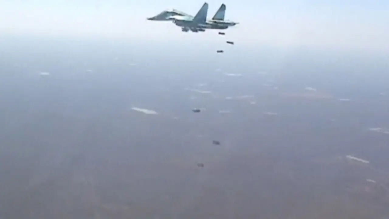 Jet Tempur Rusia Hujani Rudal Wilayah ISIS di Suriah