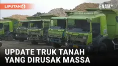 TRUK TANAH YANG DIRUSAK MASSA AKIBAT LINDAH BOCAH SEKOLAH, KINI DIAMANKAN PIHAK BERWAJIB