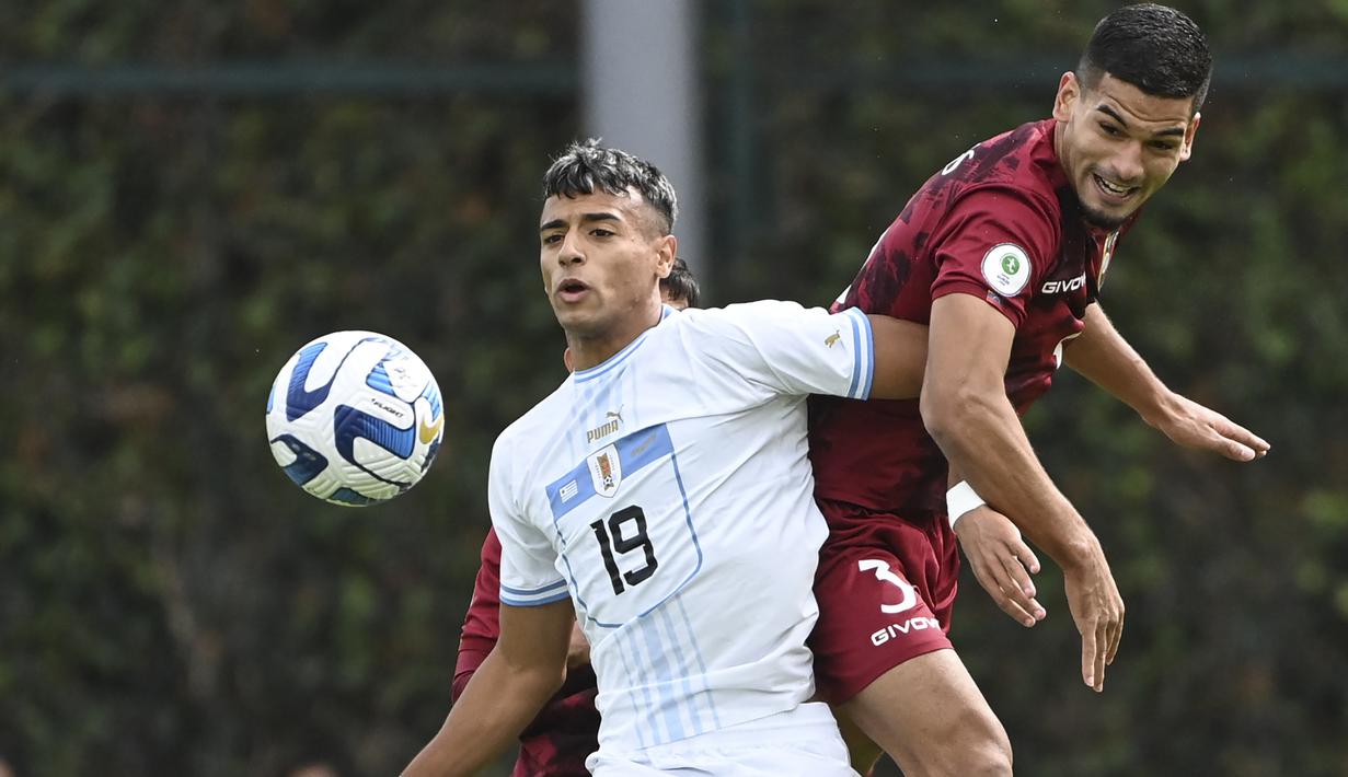 Dalam laga terakhir, Luciano Rodriguez dkk mampu menang telak 4-1 atas Venezuela. (AFP/Juan Barreto)