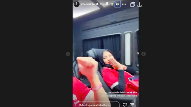 Handphone Aurel Hermansyah Hilang Saat Nonton Timnas Indonesia di Stadion, Atta Halilintar Sigap Bikin Sayembara. (instagram.com/attahalilintar)