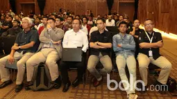 Suasana diskusi Bincang Taktik Bola.com di SCTV Tower, Senayan City, Rabu (29/3/2017). Diskusi ini membahas filosofi pelatih Timnas Indonesia Luis Milla. (Bola.com/Nicklas Hanoatubun)