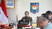 Menteri Dalam Negeri (Mendagri) adakan rapat bersama Forum Koordinasi Pimpinan Daerah (Forkopimda) dan para pemangku kepentingan. (Foto: Puspen Kemendagri)