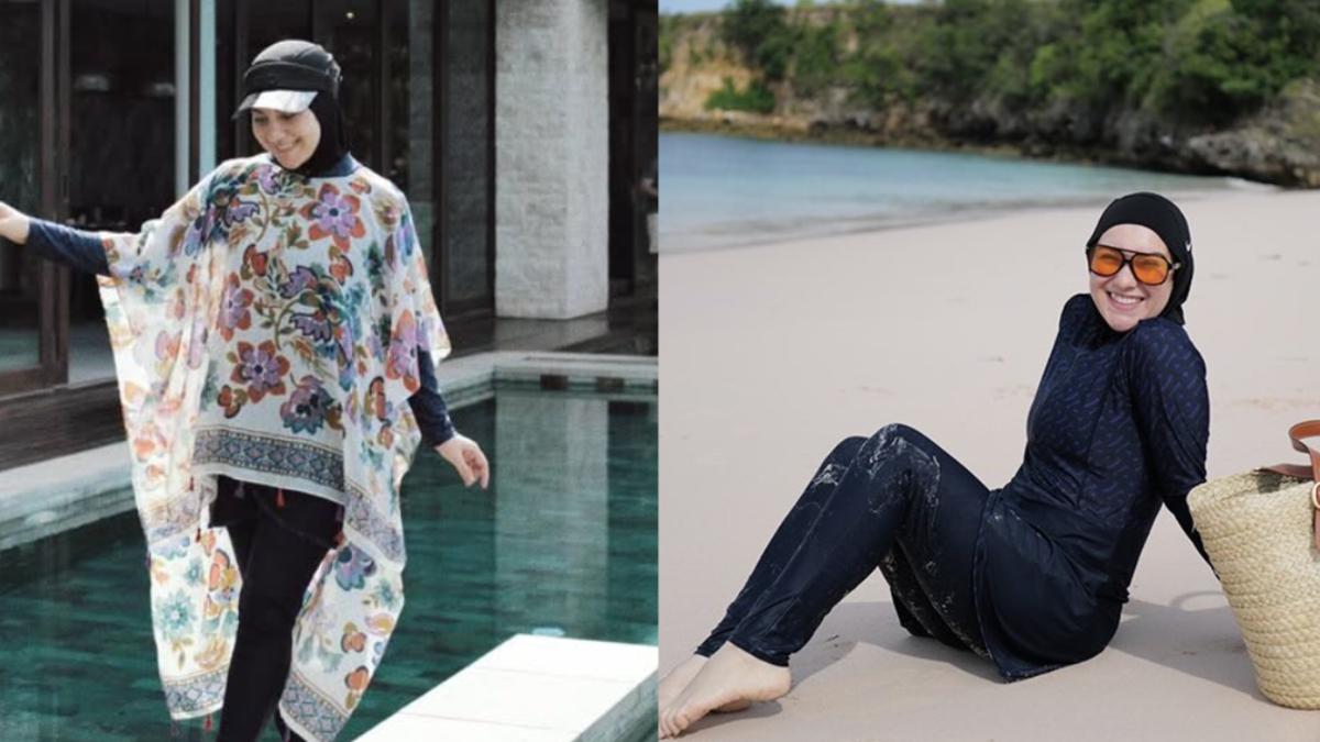 Gaya Liburan Irish Bella di Lombok Tuai Pujian, Tetap Stylish dengan Busana Tertutup