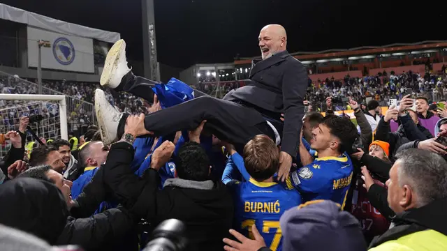 Rayakan Lolos Piala Dunia 2026, Bosnia dan Herzegovina Berpesta