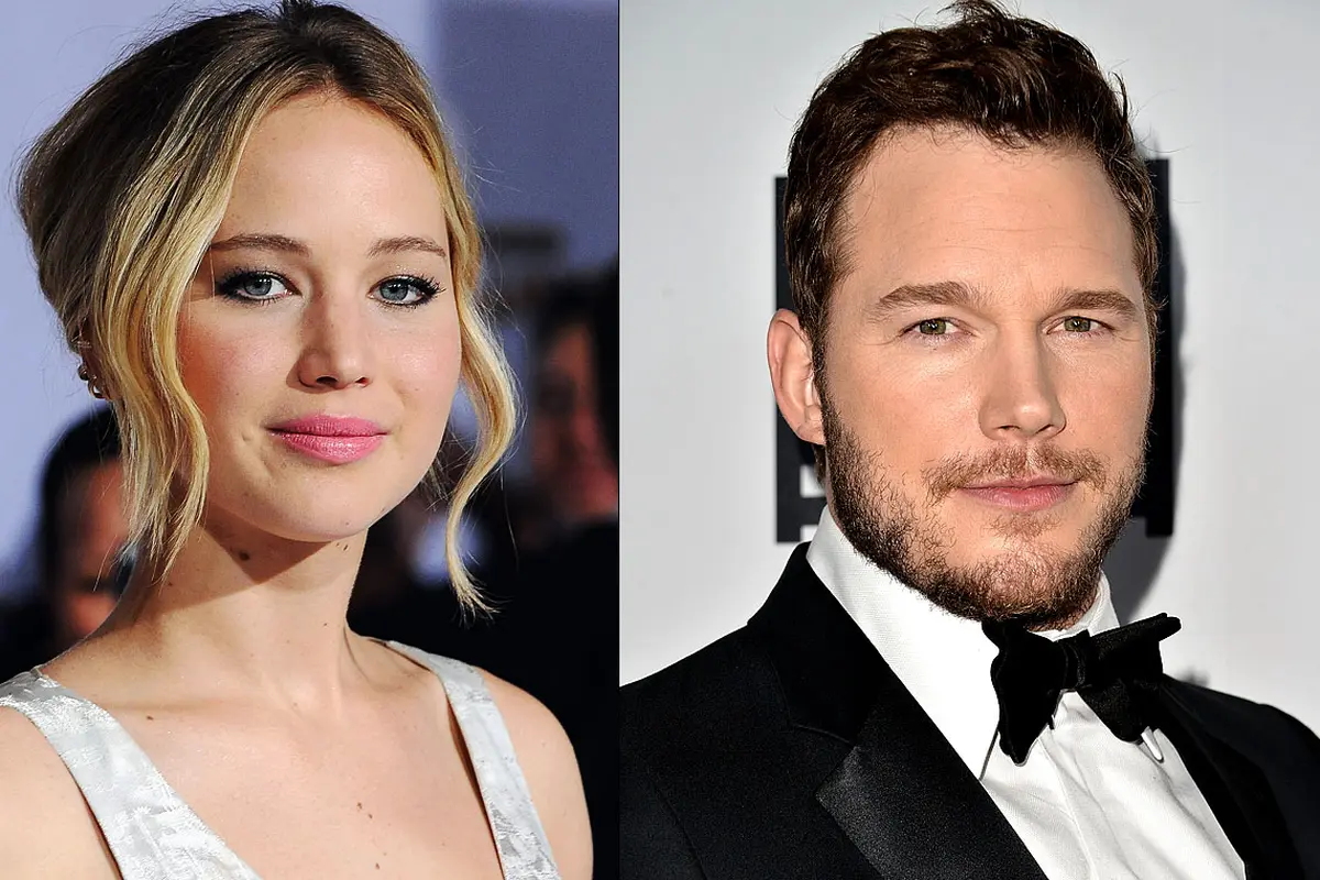 Jennifer Lawrence dan Chris Pratt 