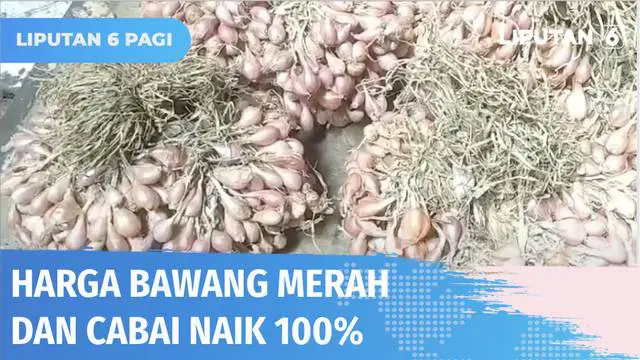 Beberapa hari menjelang Hari Raya Idul Adha, harga sejumlah komoditas, seperti cabai dan bawang, di Pasar Tradisional Anyar, Kota Tangerang, Banten, terus melonjak tajam. Bahkan di Kuningan, Jawa Barat, harga cabai dan bawang naik hingga 100 persen.