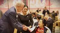 Momen Megawati, Al Gore dan Menlu Vatikan Duduk Semeja saat Jamuan Makan Malam World Leaders Summit