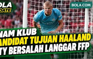 Real Madrid - Barcelona, 6 Kandidat Klub Baru Haaland Usai City Dinyatakan Bersalah Langgar FFP