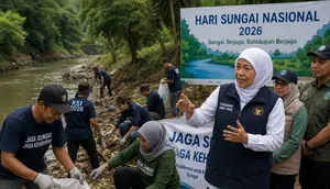Sungai Jadi Investasi Kehidupan, Khofifah Dorong Pelestarian