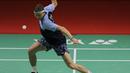 Viktor Axelsen sendiri tidak memasang target tinggi pada Daihatsu Indonesia Masters 2022. Ia Hanya berusaha bermain baik di tiap laga dengan menampilkan permainan terbaik dan berharap tidak mengalami cedera yang dapat menghambat performanya. (Bola.com/Ikhwan Yanuar)