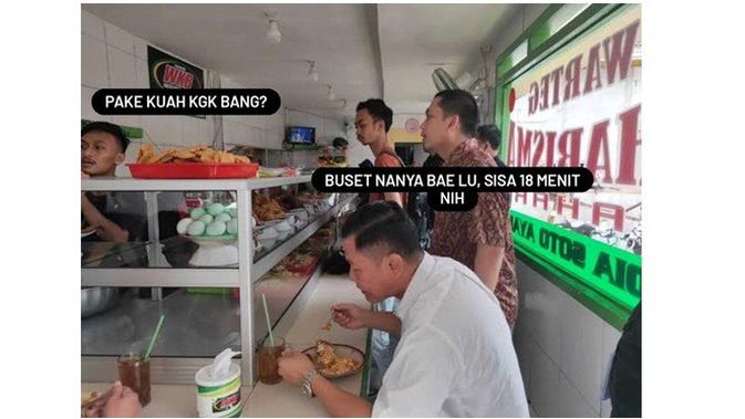 7 Meme Aturan Makan 20 Menit saat PPKM Level 4 Ala Netizen, Ada-ada Saja - Vimarsana News