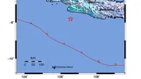 Gempa bumi mengguncang wilayah Sukabumi, Jawa Barat. Gempa yang terjadi pada Minggu (15/9/2024) pukul 16.54 WIB ini bermagnitudo 5,3. (Dok. BMKG).