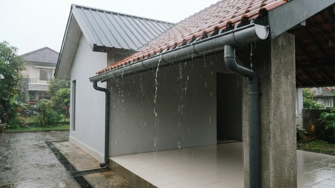Desain Talang Air Rumah