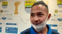 Pemain Persib Bandung, Gian Zola Nasrullah. (Bola.com/Erwin Snaz)