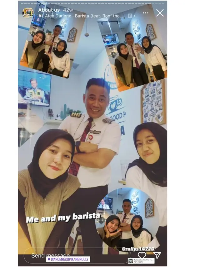 6 Potret Sosok Pilot Calon Suami Dewi Perssik, Diduga Mantan Kekasih Tessa Kaunang
