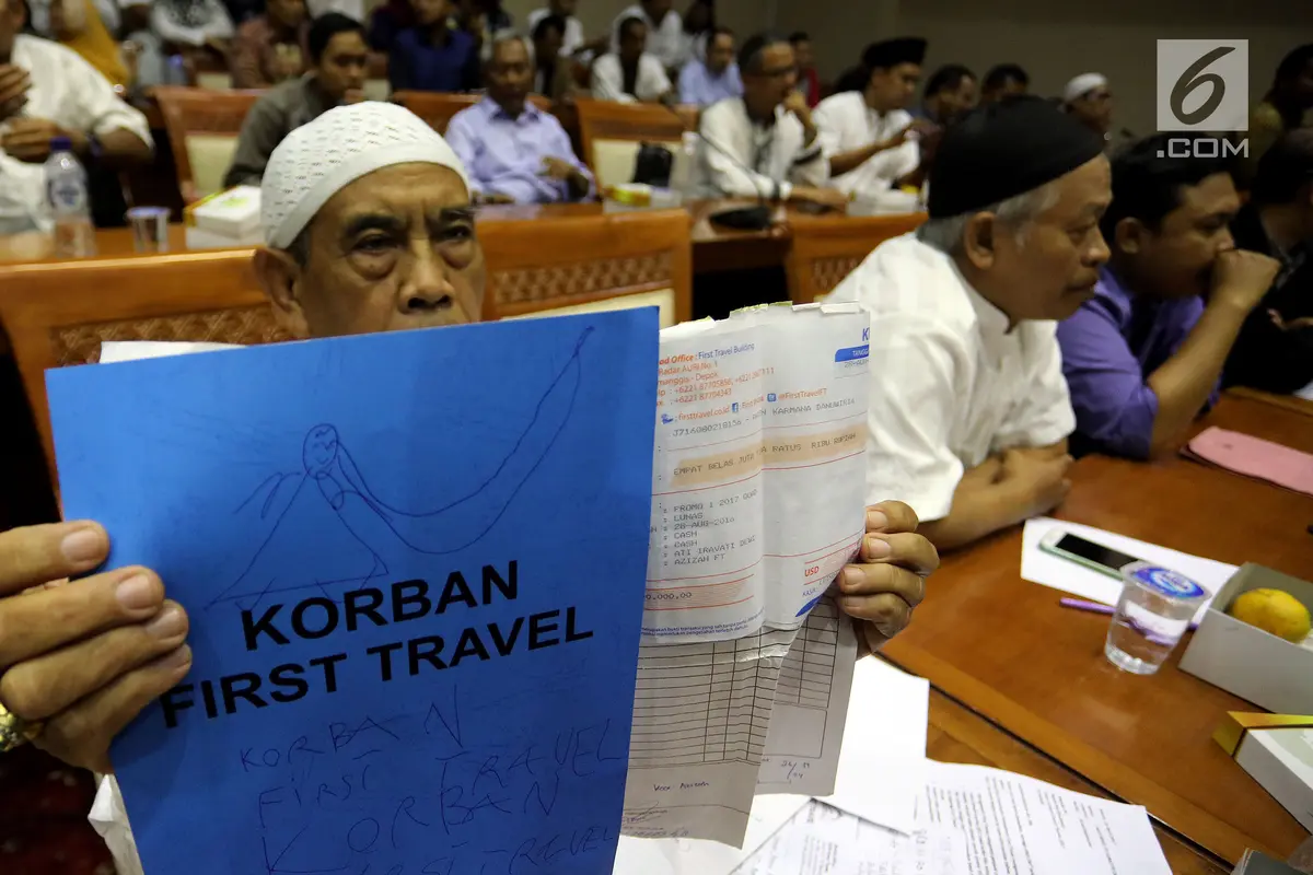 Korban First Travel Mengadu ke DPR