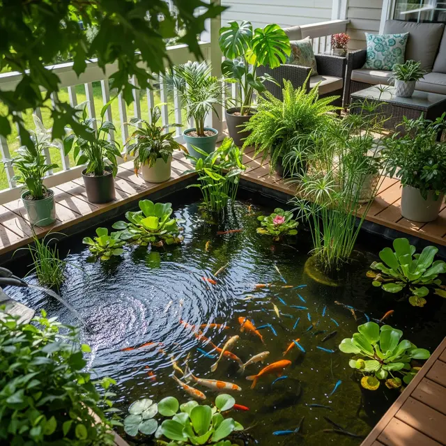 Inspirasi Teras Rumah Asri dengan Taman Mini