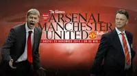 Prediksi Arsenal Vs Manchester United (Liputan6.com/Andri Wiranuari) 