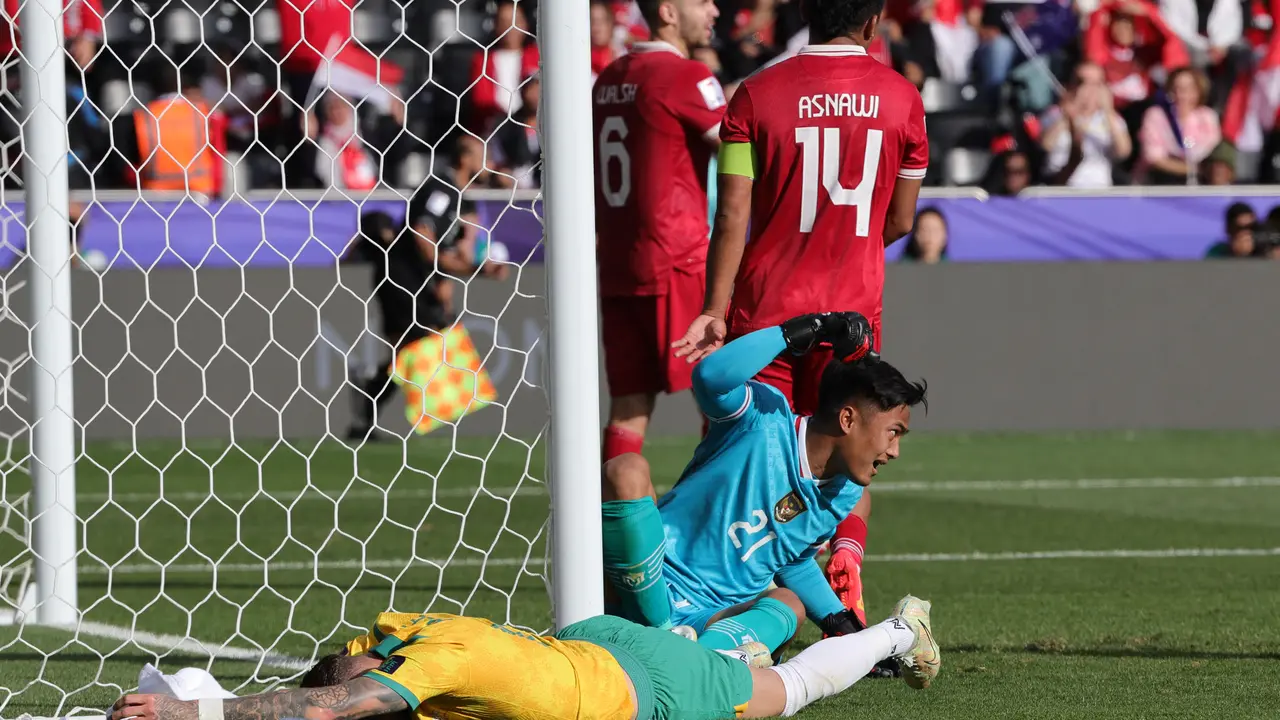 Timnas Australia Vs Timnas Indonesia di babak 16 besar Piala Asia 2023.
