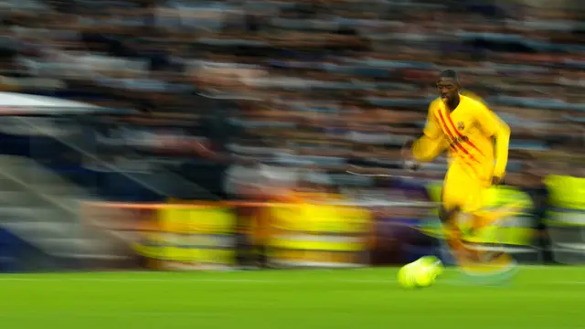 FOTO: Barcelona Permalukan Real Madrid di Stadion Santiago Bernabeu