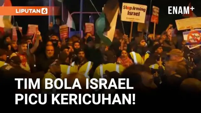 Ricuh Jelang Laga Aston Villa Vs Tim Israel, 6 Orang Ditangkap Polisi Inggris!