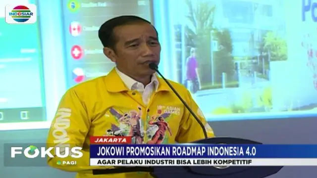 Temu Relawan Gojo, Jokowi Paparkan Konsep 4.0 bagi Pelaku Industri
