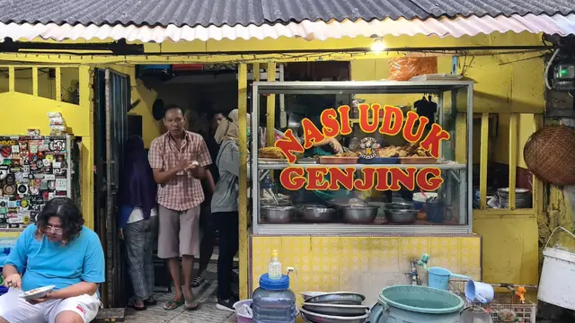 Warung Nasi uduk Genjing Jakpus