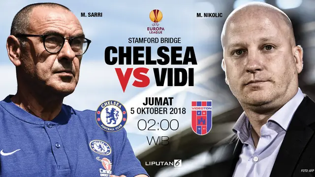 Prediksi Chelsea Vs Vidi