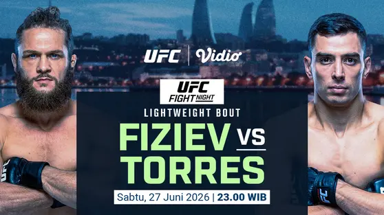 Nonton Live UFC Fight Night: Duel Penentu Masa Depan Lightweight di Vidio