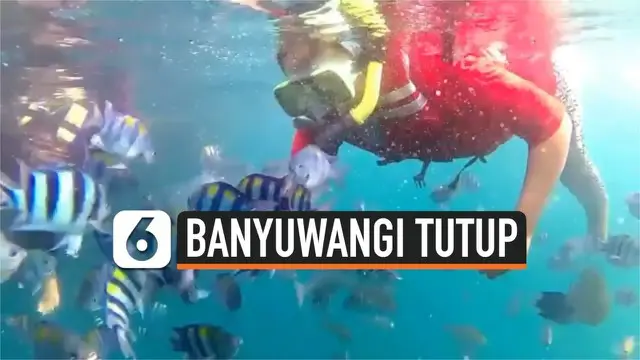 VIDEO: Libur Tahun Baru, Seluruh Destinasi Wisata Banyuwangi Ditutup