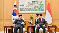 Bertemu Presiden Lee, Prabowo: Korea Selatan Sahabat Dekat Indonesia