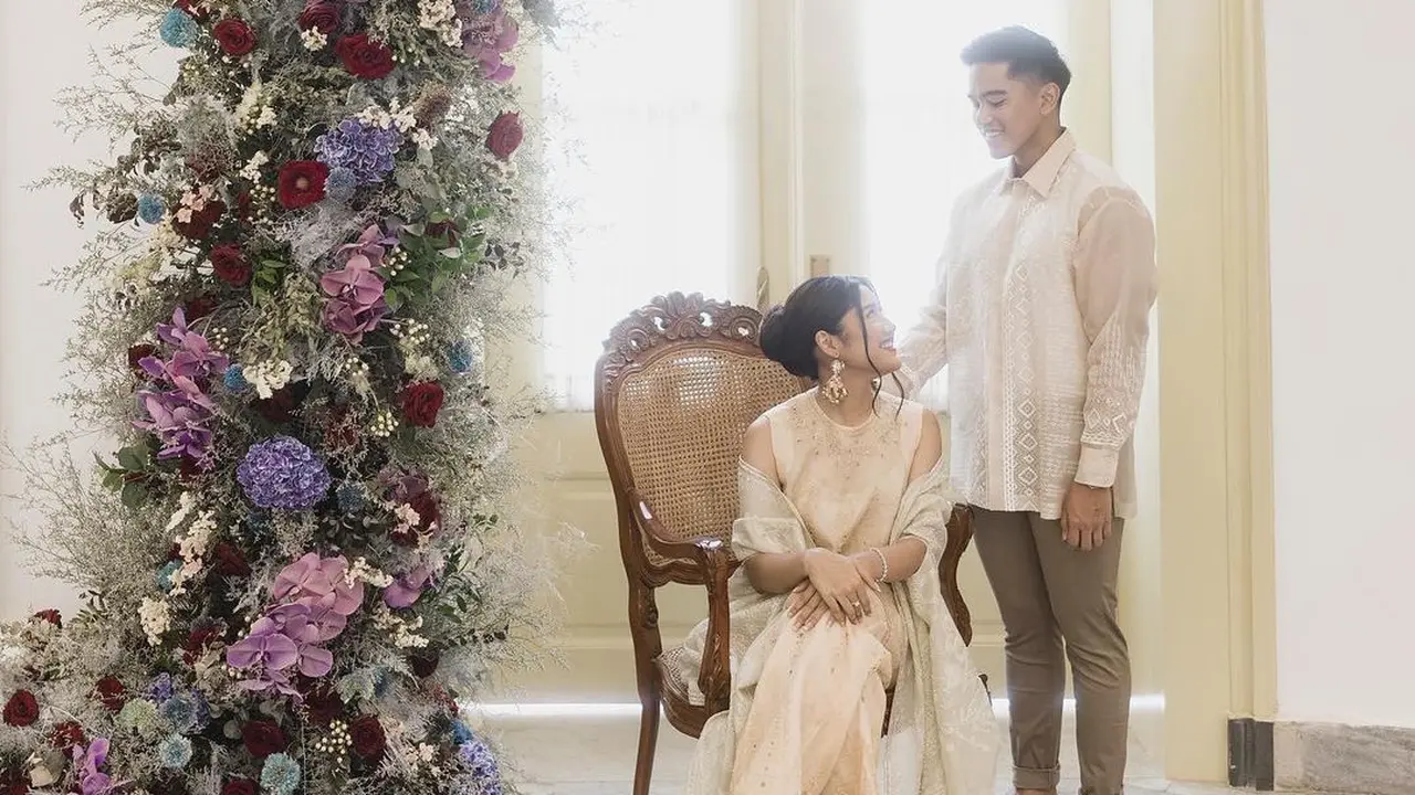 6 Potret Terbaru Prewedding Kaesang Pangarep dan Erina Gudono, Pakai Busana Formal