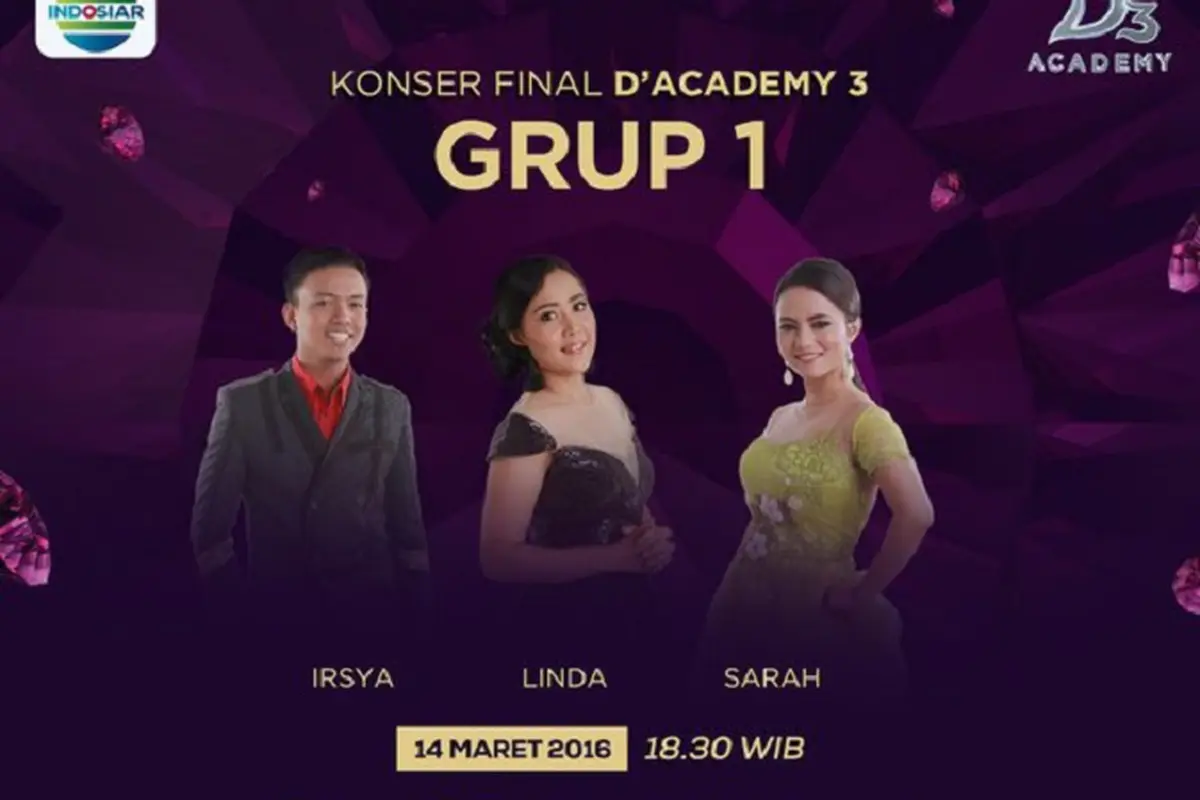 [Bintang] Grup 1 Babak 15 Besar D'Academy 3