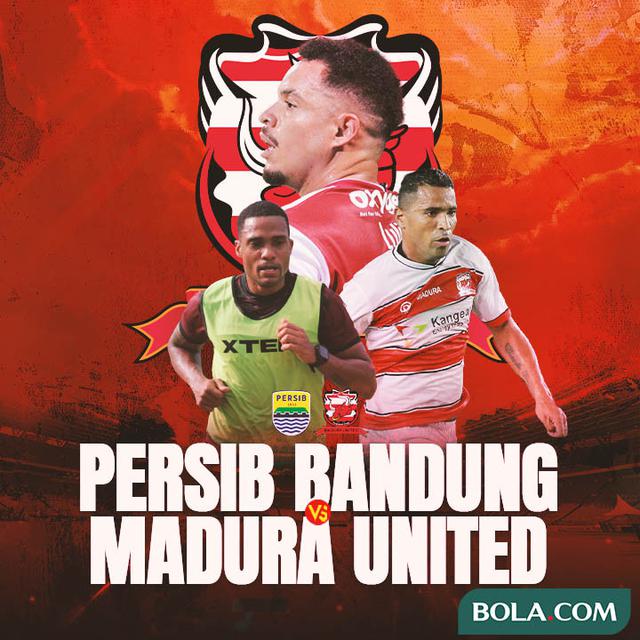 Madura United - 3 Pemain Madura United hadapi Persib Bandung