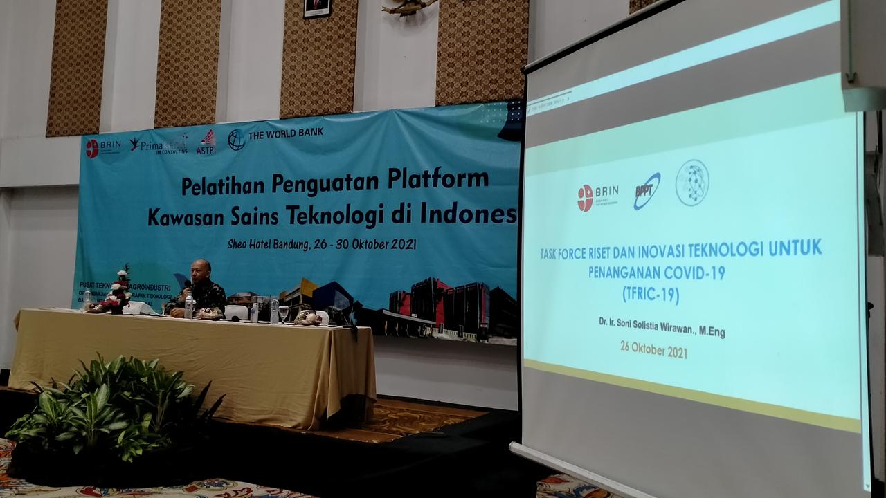 pelatihan penguatan platform Kawasan Sains Teknologi