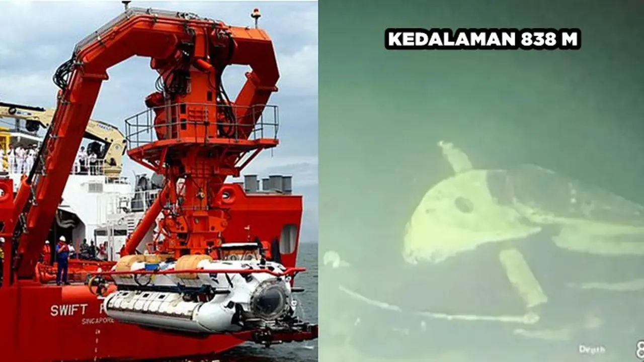 6 Foto MV Swift Rescue saat Pencarian KRI Nanggala 402, Berhasil Deteksi di Kedalaman 838 Meter