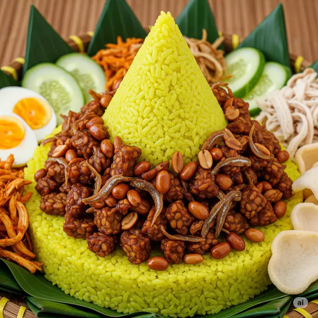 Toping Tumpeng (Image by Gemini)