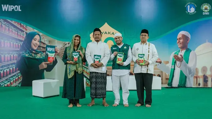 Ramadan Makin Bermakna, Wipol Kembali Hadirkan Gerakan Masjid Bersih di Berbagai Daerah