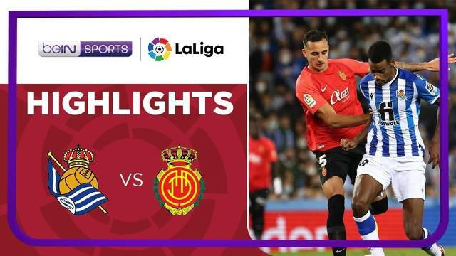 Berita Video, Hasil Pertandingan Real Sociedad Vs Mallorca di Pekan 9 Liga Spanyol pada Minggu (17/10/2021)