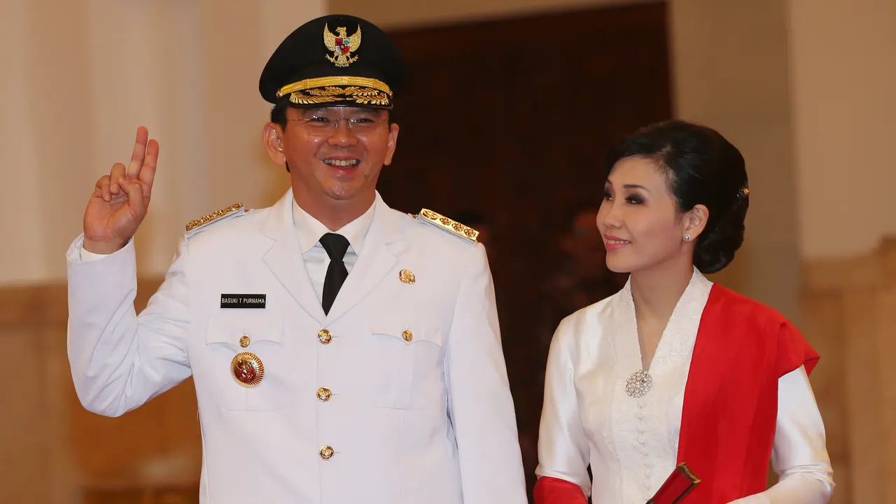 Basuki Tjahaja Purnama (Ahok) dan Veronica Tan