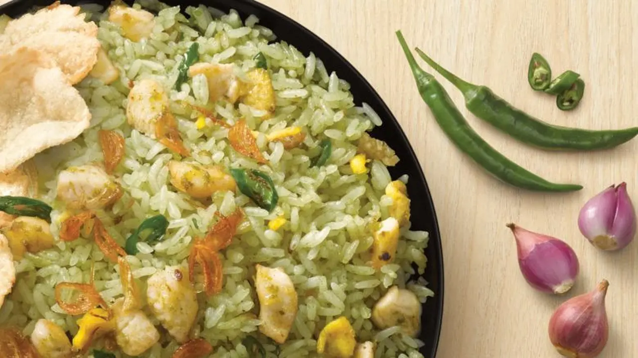 Resep Nasi Goreng Cabe Hijau Kekinian