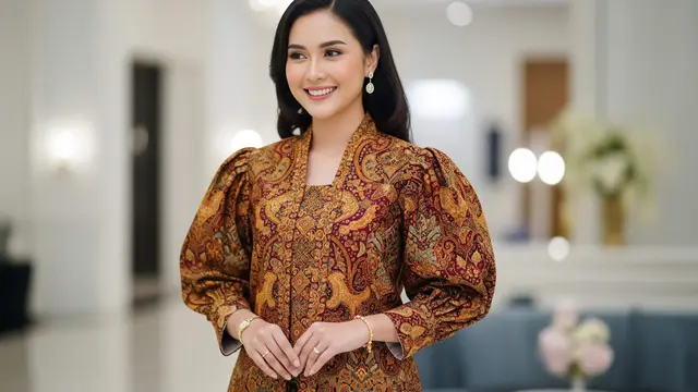 Atasan Brokat Loose Fit yang Nyaman Dipakai Seharian