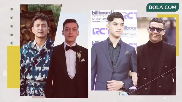 Dimas Anggara-Mesut Ozil dan Cristiano Ronaldo-Al Ghazali