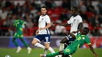 Laga uji coba antara Inggris versus Senegal hari Rabu (11/06/2025) dini hari WIB. (Paul ELLIS / AFP)